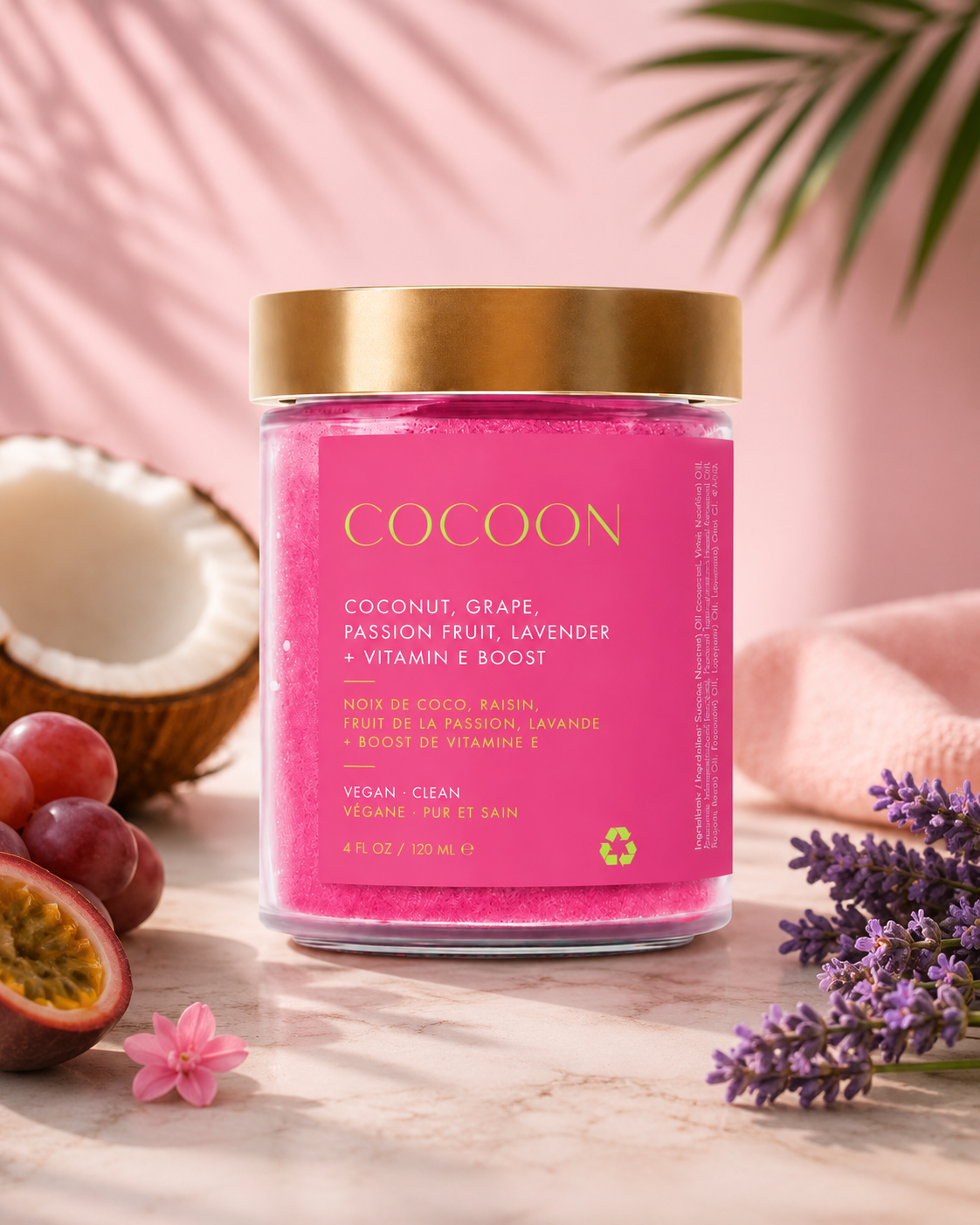 Gommage Corps – Sucre de Fruit & Vitamine E