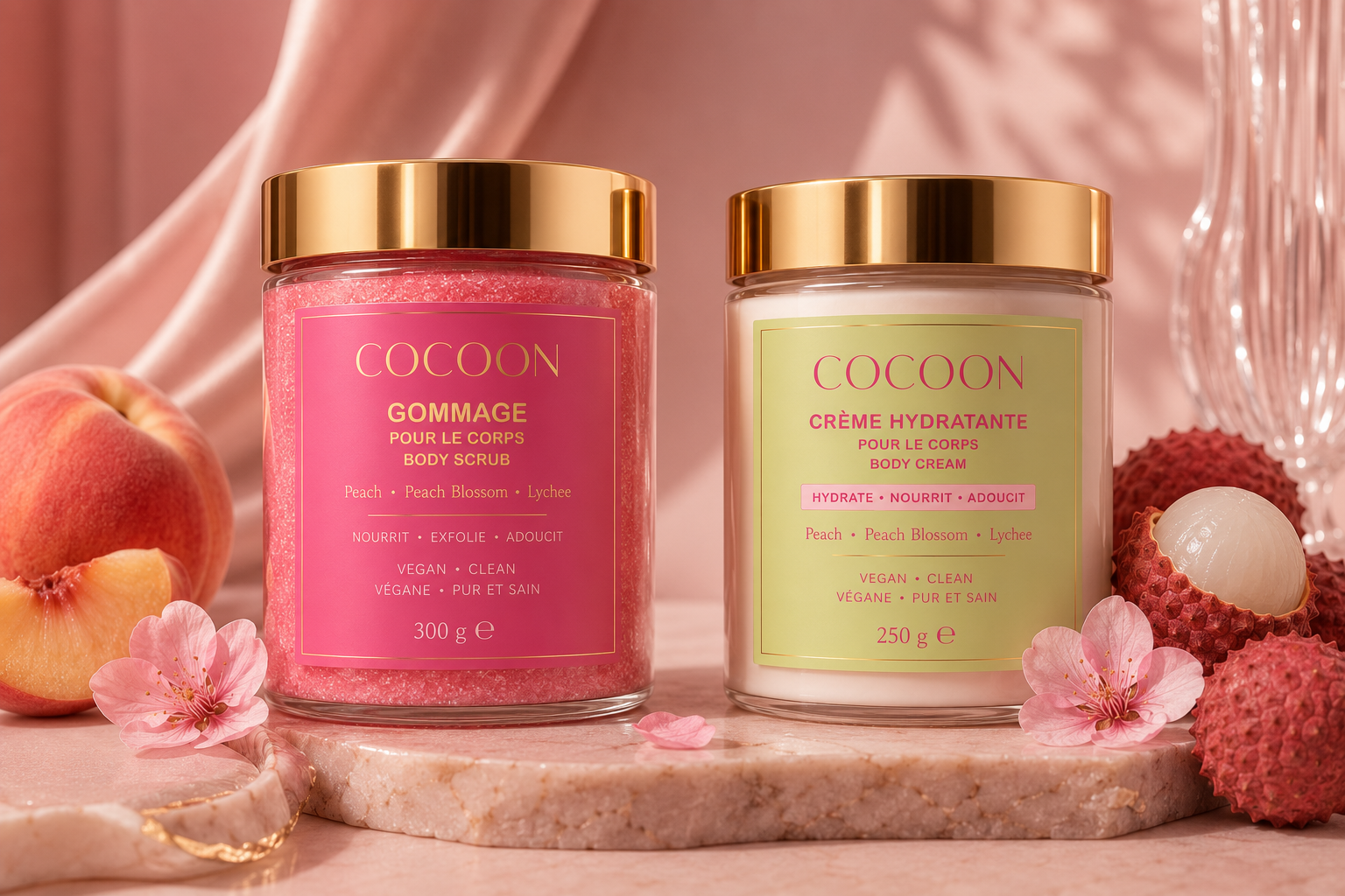 Gommage + Crème pour le corps